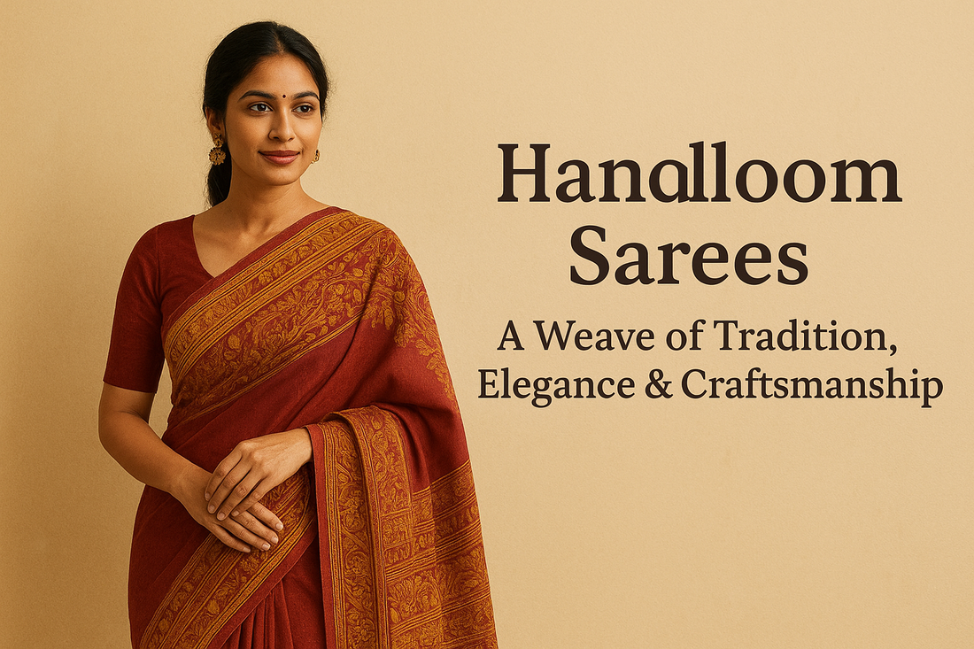 Handloom Sarees: A Weave of Tradition, Elegance & Craftsmanship