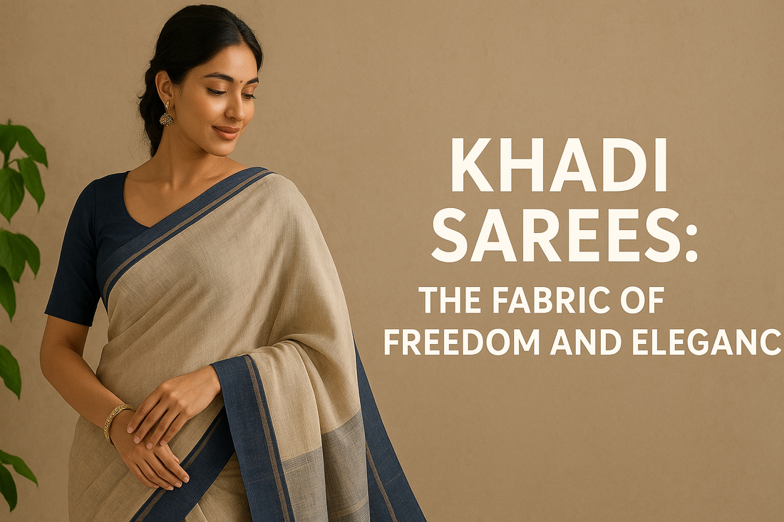Khadi Sarees: The Fabric of Freedom and Elegance