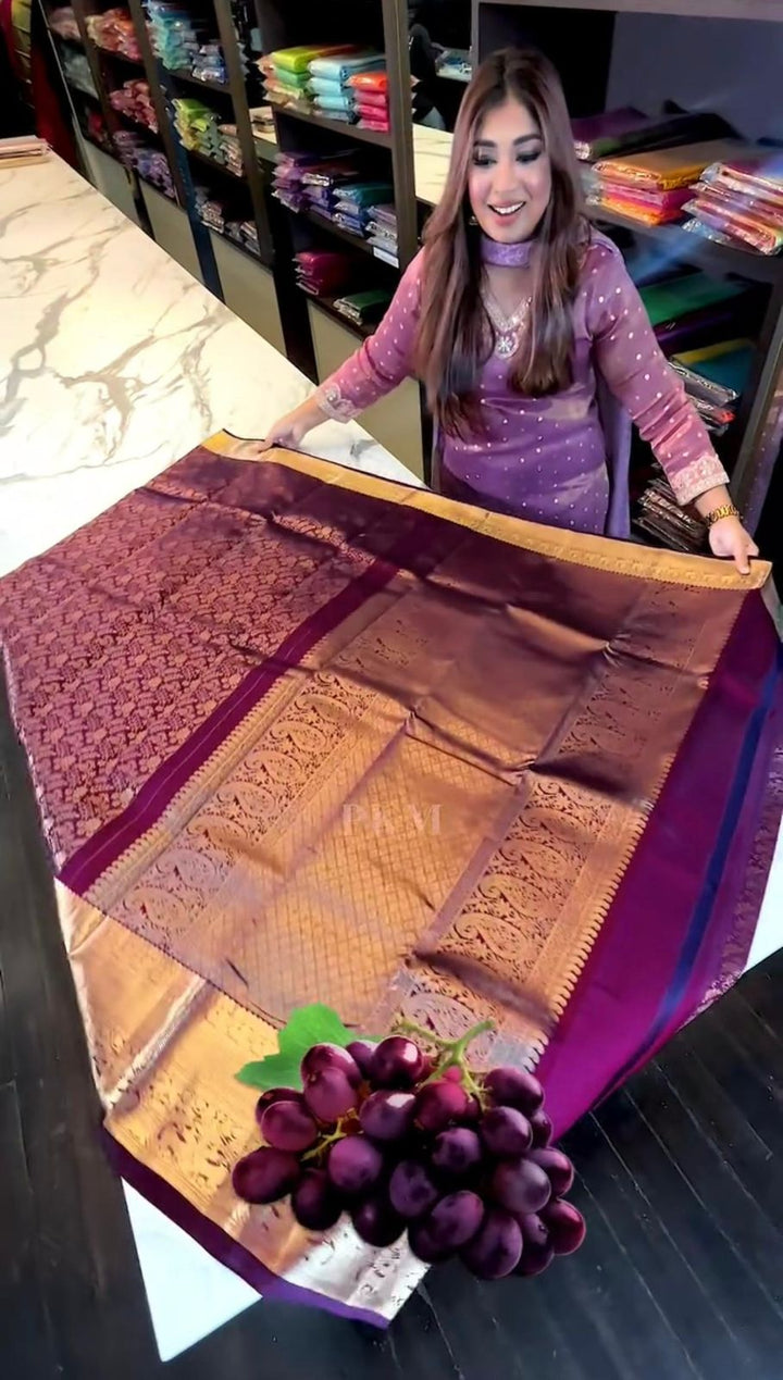 Exceptional Soft Silk Saree With Cynosure Blouse Piece-Fronlioz