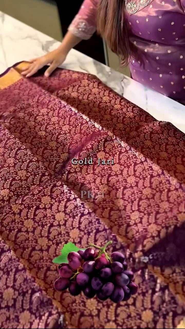 Exceptional Soft Silk Saree With Cynosure Blouse Piece-Fronlioz