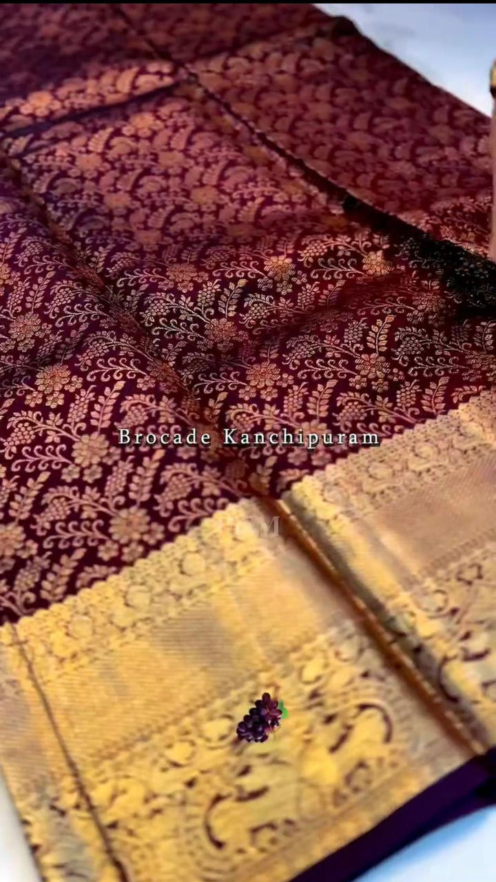 Exceptional Soft Silk Saree With Cynosure Blouse Piece-Fronlioz