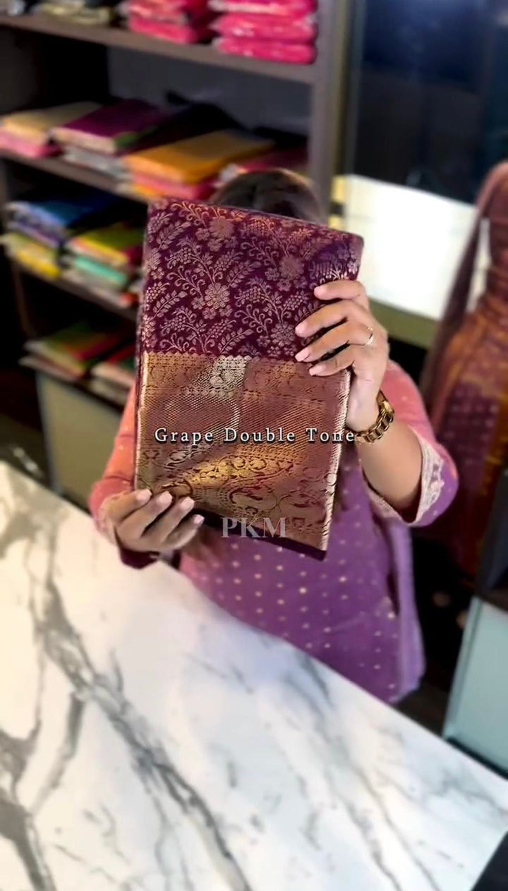 Exceptional Soft Silk Saree With Cynosure Blouse Piece-Fronlioz