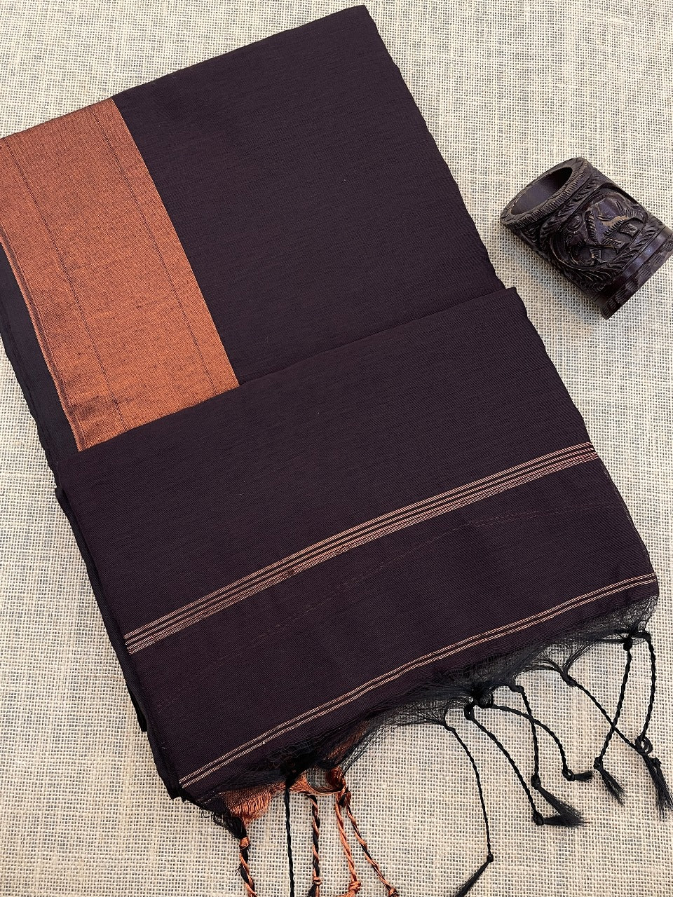 Fronlioz Maheshwari Silk Cotton Multi Color Border Sarees