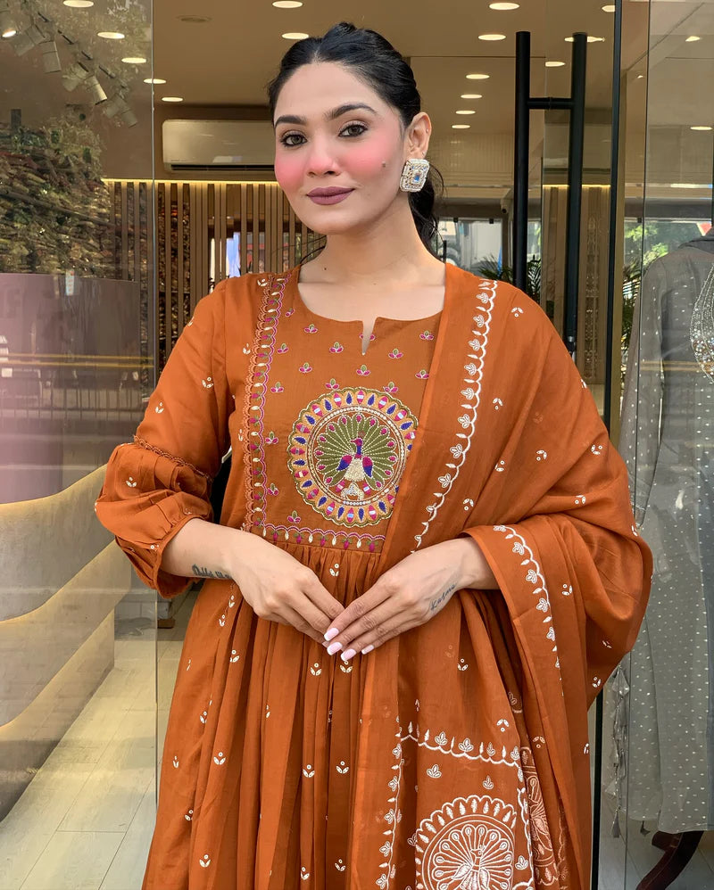 Very Gorgeous Pure Mul Cotton Suit Set