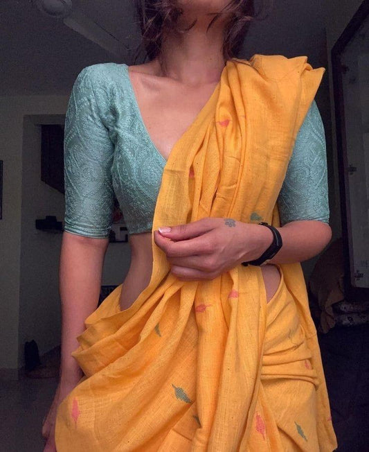 Y E L L O W ( S A R E E)-Fronlioz